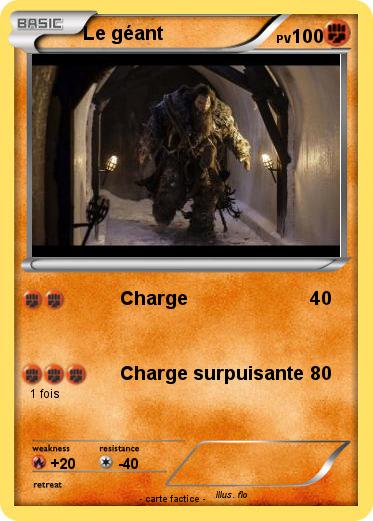 Pokemon Le géant