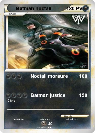 Pokemon Batman noctali
