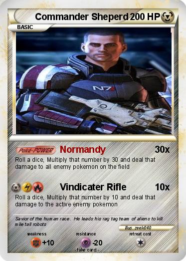 Pokemon Commander Sheperd