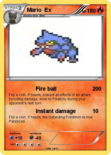 Pokemon Mario  Ex