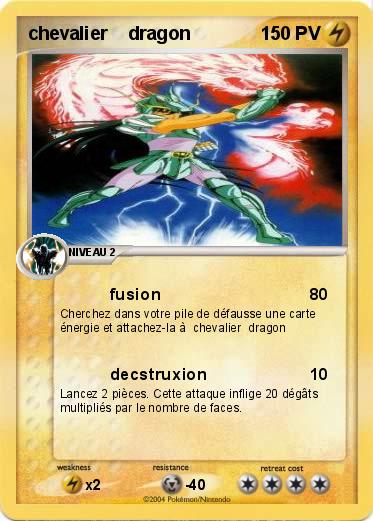 Pokemon chevalier    dragon