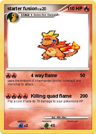 Pokemon starter fusion