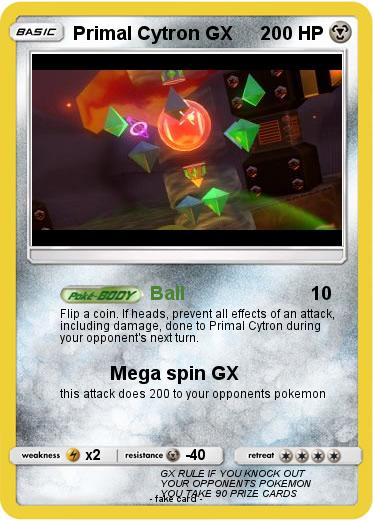 Pokemon Primal Cytron GX