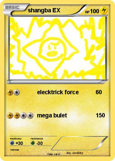 Pokemon shangba EX