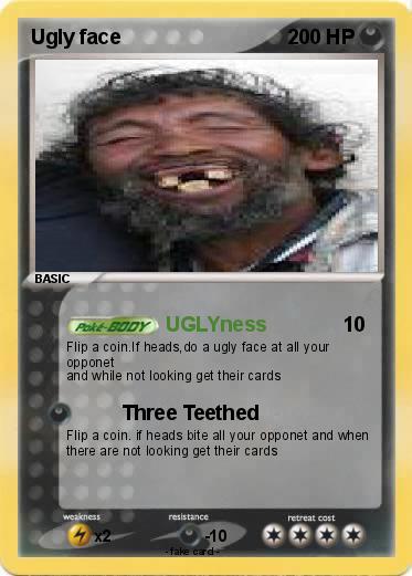 Pokemon Ugly face