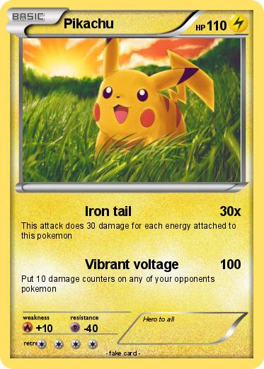 Pokemon Pikachu