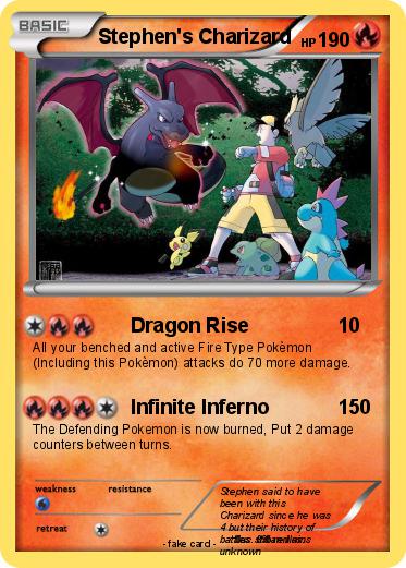 Pokemon Stephen's Charizard