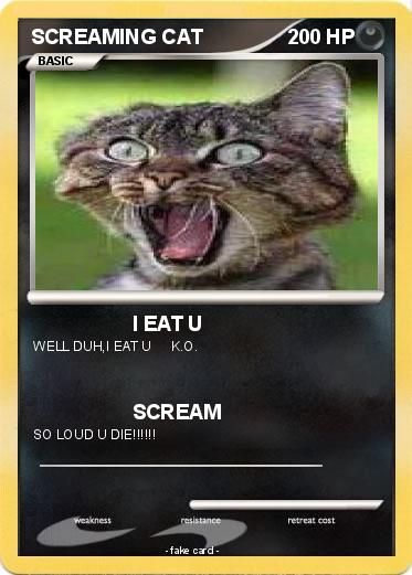 Pokemon SCREAMING CAT