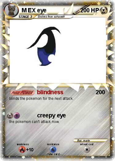 Pokemon M EX eye
