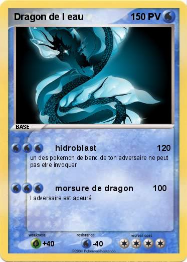 Pokemon Dragon de l eau