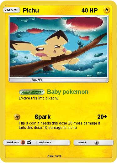 Pokemon Pichu