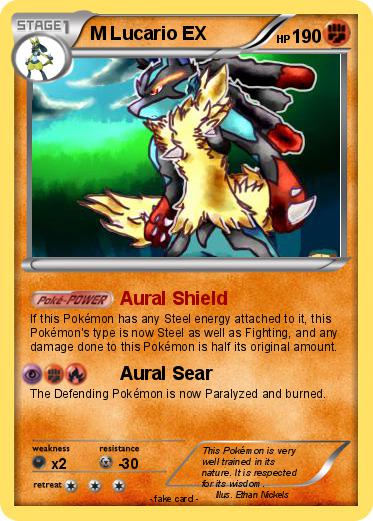 Pokemon M Lucario EX