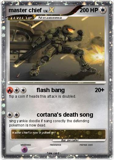 Pokemon master chief