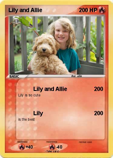 Pokemon Lily and Allie