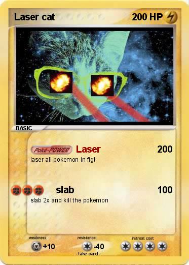 Pokemon Laser cat