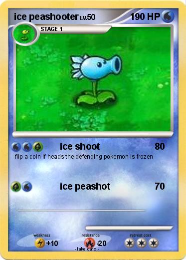 Pokemon ice peashooter