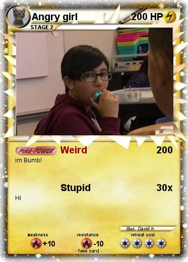 Pokemon Angry girl