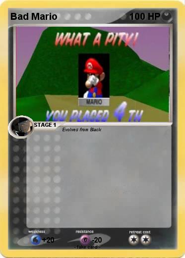Pokemon Bad Mario