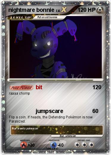 Pokemon nightmare bonnie