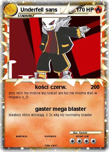 Pokemon Underfell sans