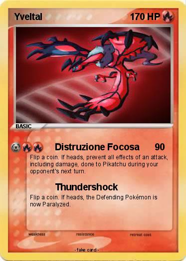 Pokemon Yveltal