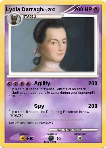 Pokémon Lydia Darragh 2 2 Agility My Pokemon Card
