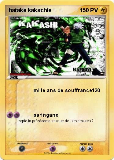 Pokemon hatake kakachie