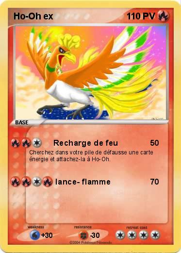 Pokemon Ho-Oh ex 