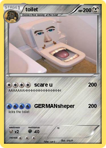 Pokemon toilet