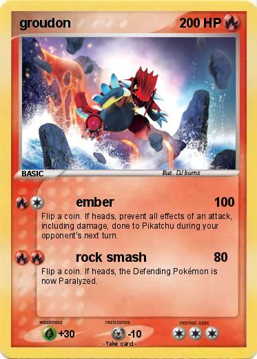 Pokemon groudon
