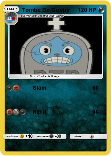 Pokemon Tombe De Goopy