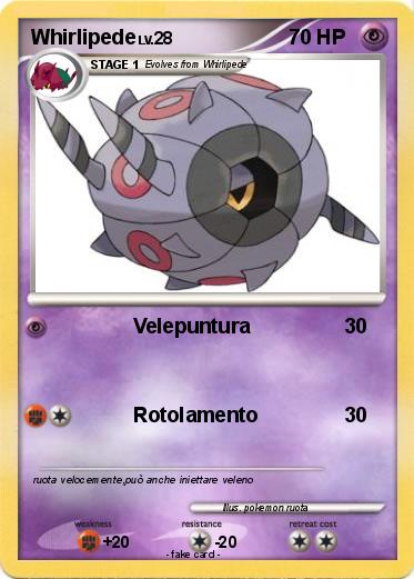Pokemon Whirlipede
