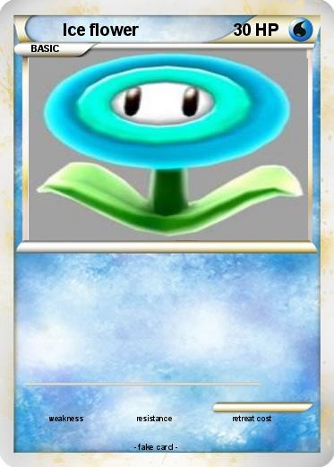 Pokemon Ice flower