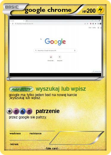 Pokemon google chrome
