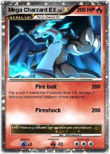 Pokemon Mega Charzard EX