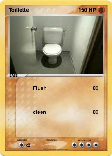 Pokemon Toillette