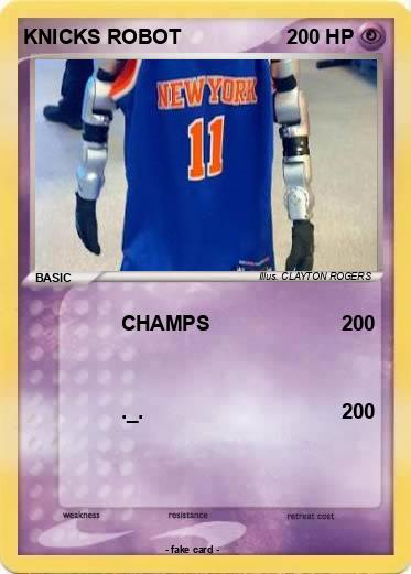 Pokemon KNICKS ROBOT