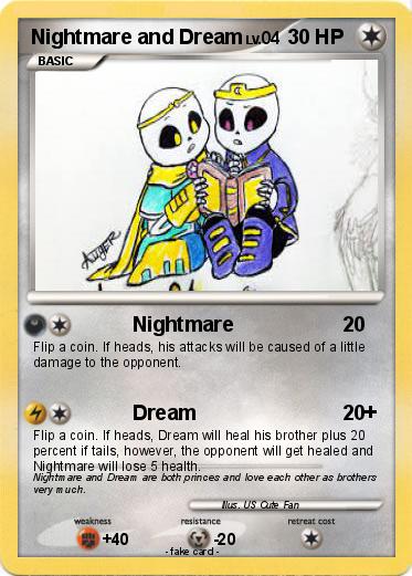 Pokemon Nightmare and Dream