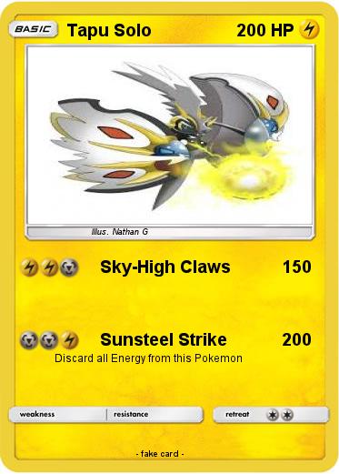 Pokemon Tapu Solo