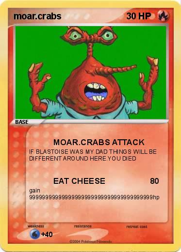 Pokemon moar.crabs