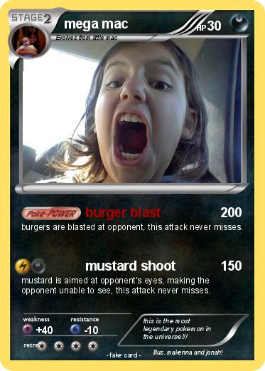 Pokemon mega mac