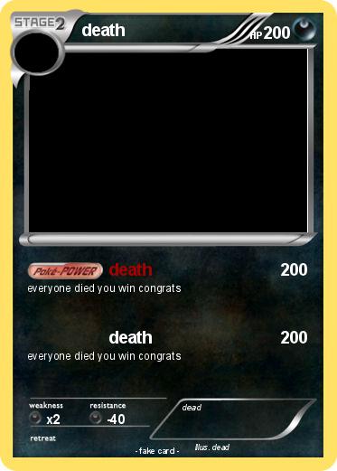 Pokemon death