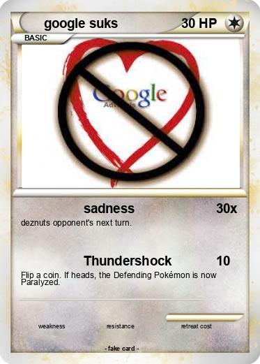 Pokemon google suks