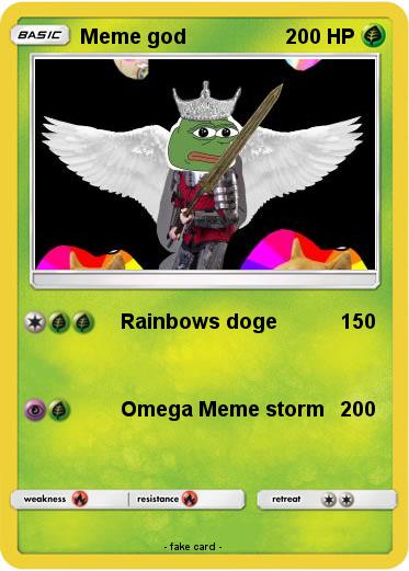 Pokemon Meme god