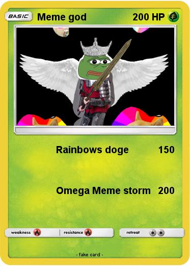 Pokemon Meme god