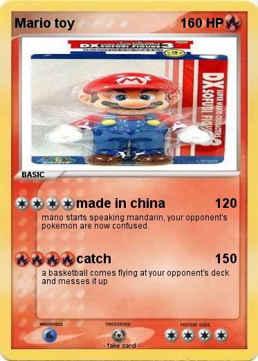 Pokemon Mario toy
