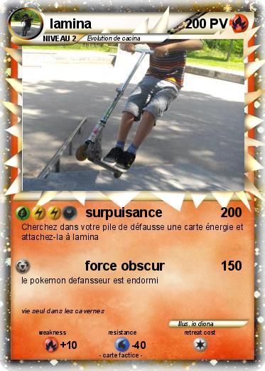 Pokemon lamina