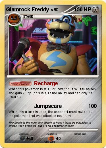 Pokemon Glamrock Freddy