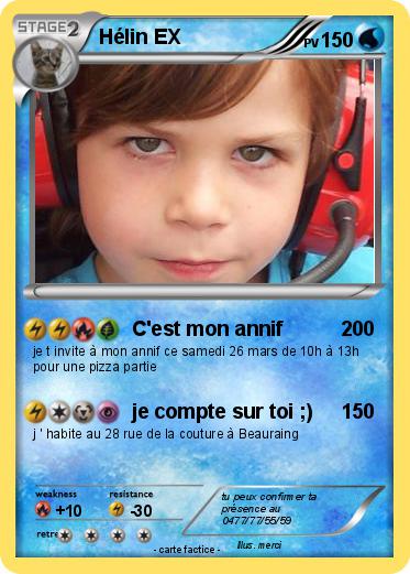 Pokemon Hélin EX