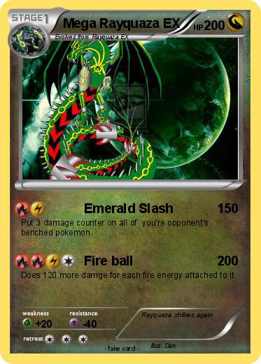 Pokemon Mega Rayquaza EX